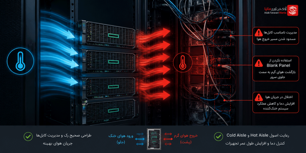 طراحی نامناسب جریان هوا