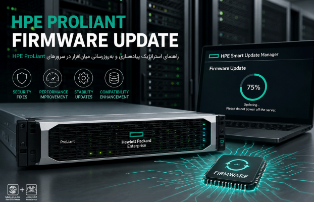 راهنمای کامل بهروزرسانی Firmware سرور HPE ProLiant | روش آنلاین و آفلاین